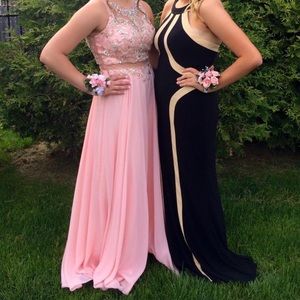 Pink prom dress
